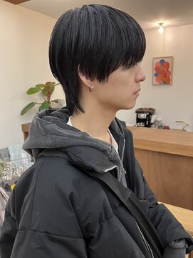 パークレーン アイス イヴェン(park lane ICI yeven) メンズカットシースルーマッシュ学割髪質改善ダウンパーマYUKI