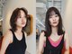 ヒュージ 表参道(huge)の写真/《韓国ヘアもアンニュイなテイストへ。》こだわりの前髪カット・顔周りカットで差がつくお洒落スタイル。