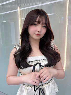 ボタン ハカタ(VOTAN hakata) ピンクブラウン/レイヤーカット