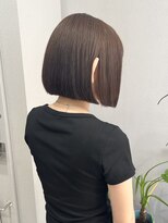 オーセンヘア(AUTHEN.HAIR)&nbsp;切りっぱなしボブ　タッセルボブ