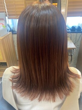 ヘアリゾート粋 トゥジュ 池袋東口店(tujuh) ミディアム/レイヤーカット/髪質改善カラー/透明感