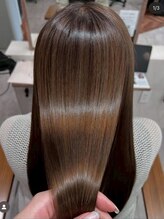 ベリテ 津田沼駅前店(verite)&nbsp;着物ヘア/ダークアッシュ/ミディアムレイヤーカット津田沼駅前