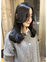 オルセン(OLSEN) グレージュ/レイヤーカット/顔周りカット