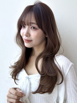 バイオレットジェム(Violet`jem) 顔まわりカットチョコレートブラウンカットレイヤーカットKA-110
