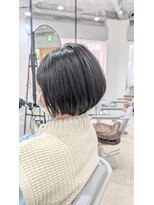 サンクチュアリ ウィズエデン 京橋店(Sanctuary with eden)&nbsp;丸みショートボブ