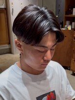 ナチュラル ヘアーデザイニング(Natural hair designing) メンズニュアンスヘア/センターパート/コンマヘア/韓国風メンズ