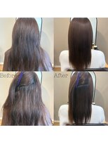 ロアナミドリノ(LOANA MIDORINO) 縮毛矯正+トリートメント