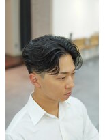 ブリードトウキョウ 亀戸店(BRYD TOKYO) 刈り上げフェードセンターパートニュアンスパーマ曲がる縮毛矯正