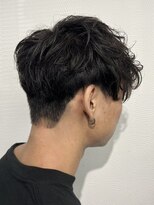 ヘアメイクアクト 都賀店&nbsp;くせ毛を活かしたシャドーパーマ風スタイル