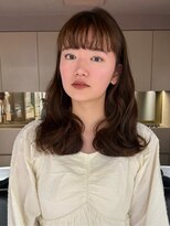 マイル 渋谷(mile)&nbsp;レイヤーカット/顔周りカット/ブリーチなしダブルカラー/渋谷
