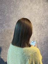 ノーヴァ バイ ボナ 前橋店(nova by bona) 【重く見えない暗髪】透け感ダークアッシュ×美髪ロング6