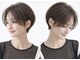 アコロン(acoron)の写真/大人女性必見！理想の小顔ショートへ。顔周りや横髪を美しく彩るスタイルをご提案☆新宿ショート