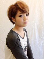 ナンプウ(Nanpu) ツイッギー風ヘアをリバイバル☆タイトショート◎20代30代40代