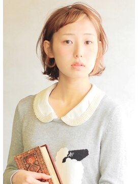 ザジヘアー(ZAZIE hair) 【インナーカラー】タイトバングボブ