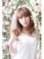 ミエルヘアーエスト 新宿店(mielhair est)&nbsp;【mielhair新宿】厚めバング フレンチシック 大人カール♪