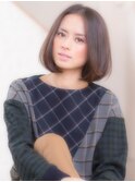 【VIALA 自由が丘】清潔感×ワンレンボブ