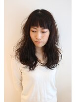 アンソル ヘアデザイン(ansol hair design)&nbsp;セミディ波ウェーブ