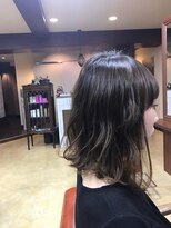 スパイスヘアメイク(SPICE hair make) 切りっぱなしホブ