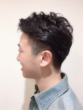 美容室 ベンティ(venti) 30代、40代大人七三分けビジネススタイル