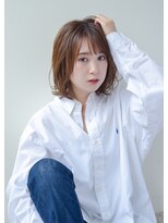 アトリエイトワ(atelier ittowa)&nbsp;小顔ひし形シルエット前髪パーマイメチェン大人かわいい169