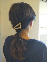 グラマラスヘアー&nbsp;簡単☆大人ゆるアレンジ