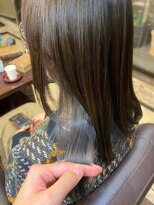 キャラ 池袋本店(CHARA)&nbsp;グレージュインナーカラー＆髪質改善でツヤっつや【キャラ池袋】