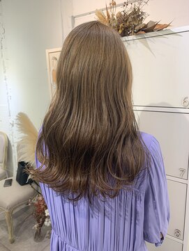 カフカ(CAFCA) フォギーベージュ/モノトーン/スモーキーベージュ/ロング