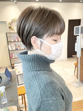 バンプ ギンザ(BUMP GINZA) 《30代40代》白髪ぼかしハイライト×前下がりボブ【イケダ】