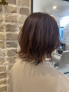 アマンヘアーイースト 吉祥寺東口店(Aman hair-e) ボブウルフ×マグネットカラー2022A/W 【Amanhair-e吉祥寺】