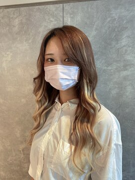 ガルボヘアー 名古屋栄店(garbo hair) #名古屋#栄#プルエクステ#ハイトーン#ロング#グラデーション