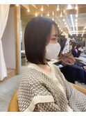 結べるベルボブ☆ココアベージュ【久保田夢美】横浜