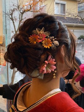 マーレ(MARLE./) 成人式アップスタイル