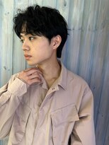 ネオリーブリノア 北千住東口店(Neolive Linoa)&nbsp;ナチュラルセンターパート×カルマ風[メンズ]