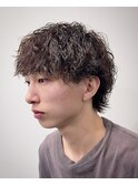 マッシュウルフツイスパケアパーマ