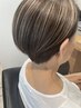 【人気NO3】白髪ぼかしハイライトカラー＋カット＋トリートメント13200円