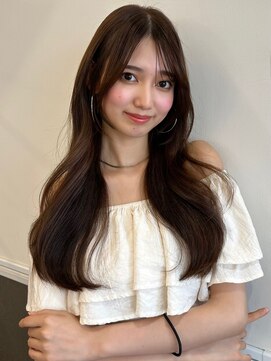 ログ オモテサンドウ(L.O.G OMOTESANDO) 韓国ヘアくびれヘアヨシンモリ顔周りレイヤー20代30代40代