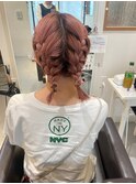 浴衣に合うツインアレンジ