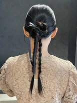 アイミーマイン(I ME MINE)&nbsp;タイトなリボンヘアセット♪