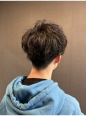 メンズナチュラルパーマ【理容室】大森/メンズパーマ/品川/大井