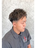 カギカッコ(cagicacco)&nbsp;メンズショート×ハイライトカラー