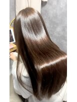 アウン 柏(a un)&nbsp;艶髪ベージュブラウン/酸性ストレート/髪質改善/完全個室/柏