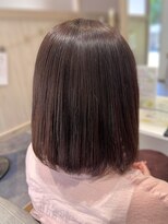 クルム(KURUMU)&nbsp;ピンクブラウン/ボブ/ロブ