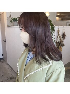 ルオント(Luonto) 【hair＆healing  Luonto】くすみバイオレット