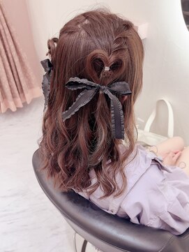 クランリリー 東梅田店(clan lily) ハートハーフツイン