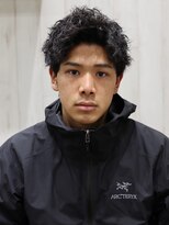 ヨシザワインク プレミアム 横浜 桜木町店(YOSHIZAWA Inc. PREMIUM)&nbsp;真夏のワイルド無造作ツイストパーマバーバースタイル