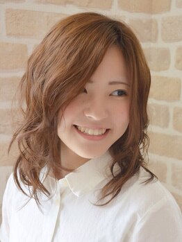 シルク 矢三本店(silk)の写真/【徳島/矢三/田宮街道沿い】自然な動きと柔らかさを演出！ナチュラルパーマで好感度UP