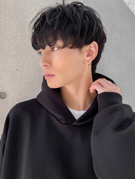 アグノス 青山(Agnos) サーフカールナチュラルヘア爽やかヘアイメチェンフェザーパーマ