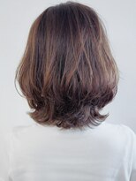 リコ(LIKO)&nbsp;大人のひし形ボブ☆大人ヘア/デジタルパーマ/明るい白髪染め