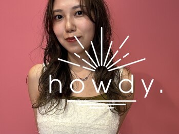 ハウディー(howdy.)の写真/髪の傷みが気になる方に♪今までのカラーとは違う透明感や鮮やかな発色が叶う！”うるツヤ×理想の髪色”へ