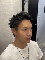 アントレース 東池袋店(UNTRACE)&nbsp;スパイキーショート×パーマ【メンズ/バーバー/理容室】